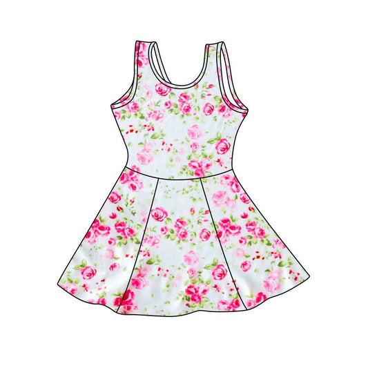 S0306 Pre-order baby girl clothes  sleeve summer dress