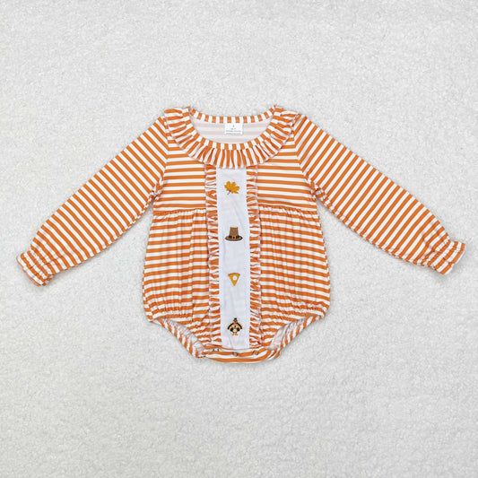 RTS no moq  LR1300 Kids girls autumn clothes long sleeve with romper