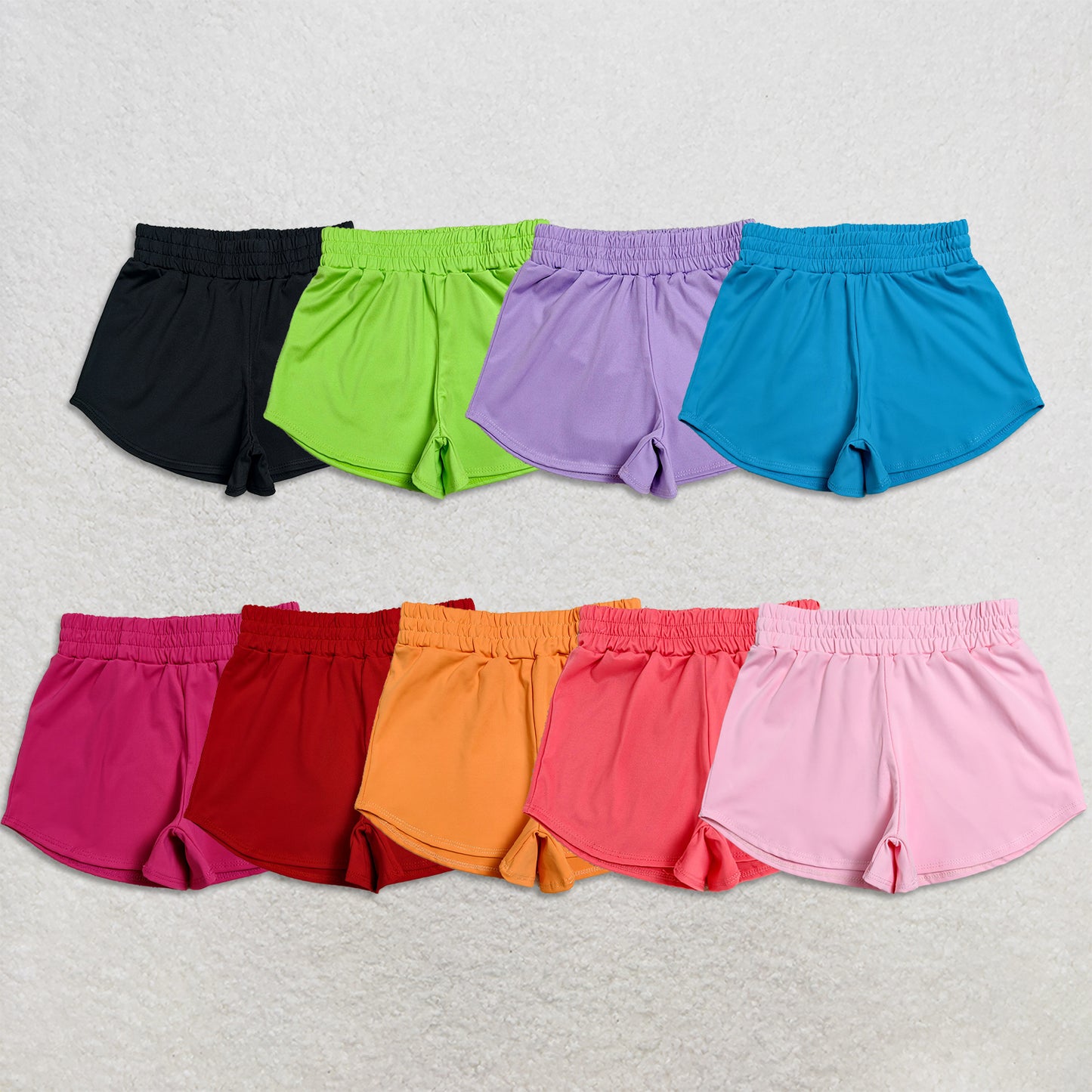 RTS Sibling Baby Girls Colorful Yoga Active Sport Shorts Bottom