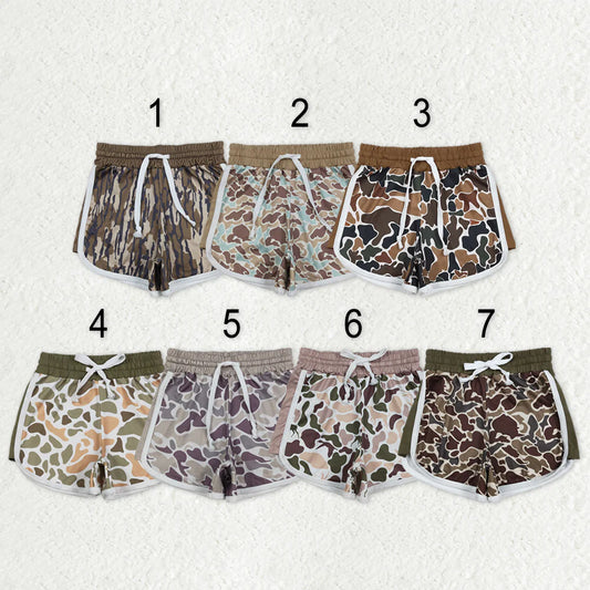 12.20 RTS Sibling Baby Girls Southern Hunting Camo Shorts Bottoms