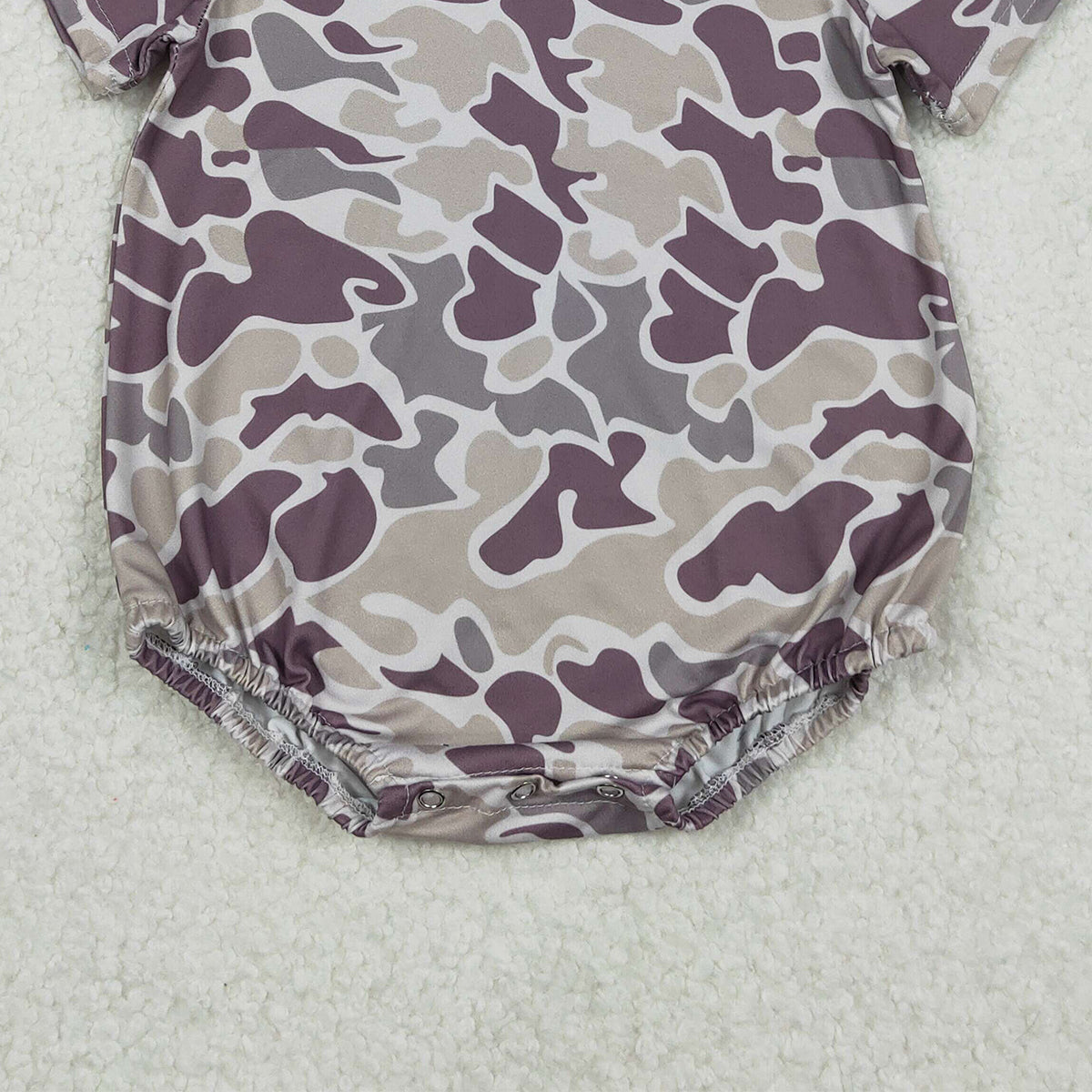 11.22 RTS NO MOQ （In stock）SR3448 Baby Boys Rompers Baby Boys Dark Grey Camo Short Sleeve Southern Rompers