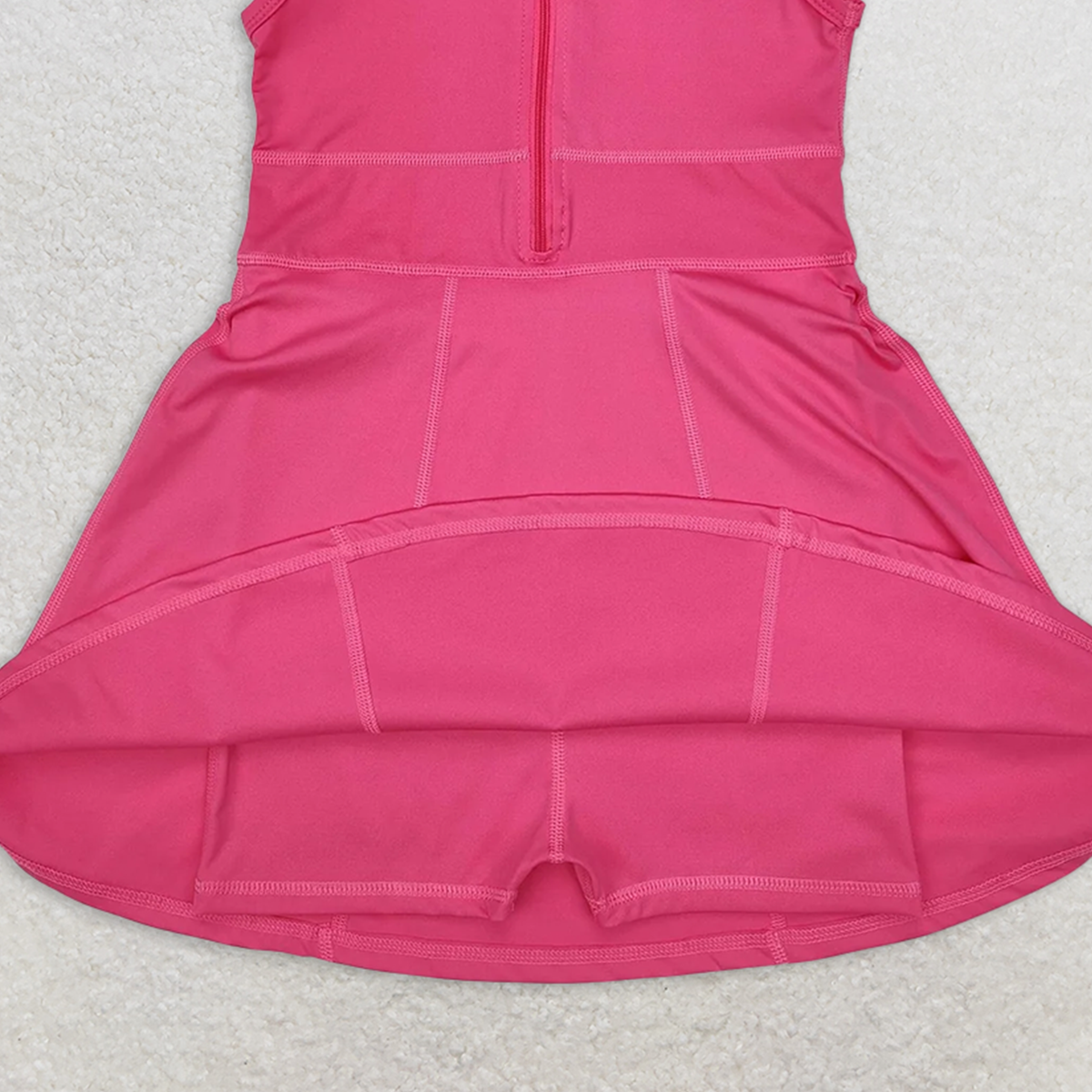 GSD1379  RTS NO MOQ Baby Girls Summer Sports Dress  Baby Girls Athletic Active Wear Knee Length Dresses
