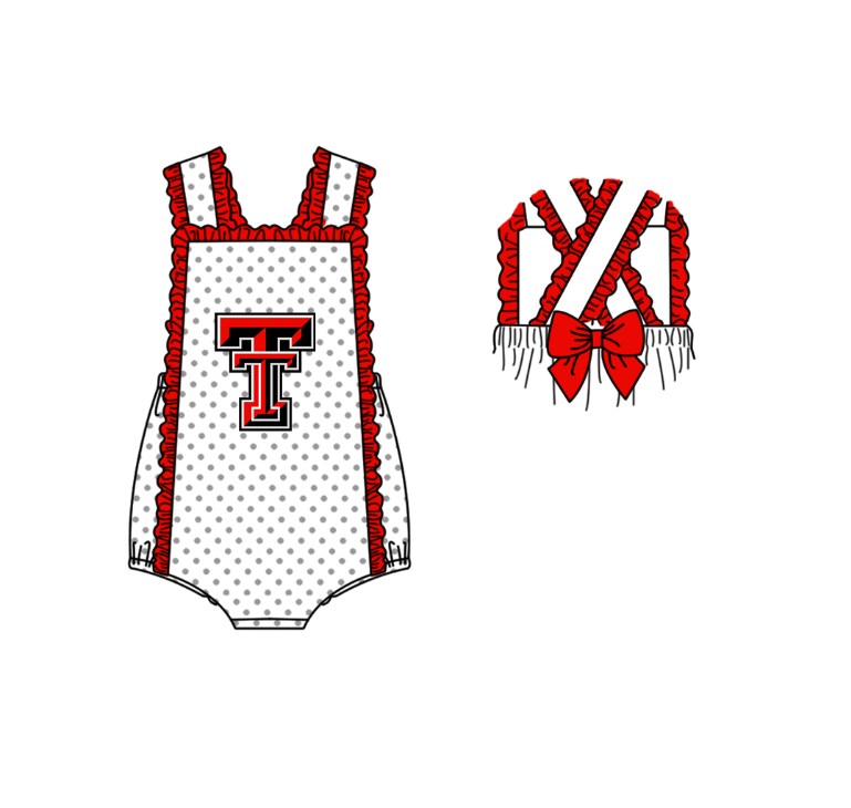 CUSTOM MOQ 5 Sibling Boys Baby Girls Red T Top Shorts Clothes Set Knee Length Dress Rompers