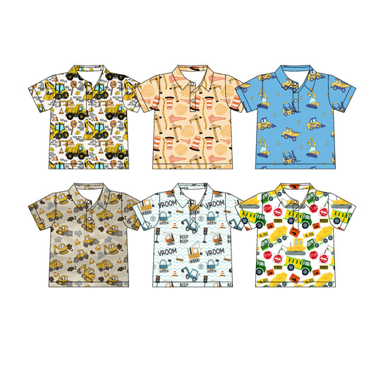 4.13 Pre order No Moq Baby Boys Souther Button Shirts Top