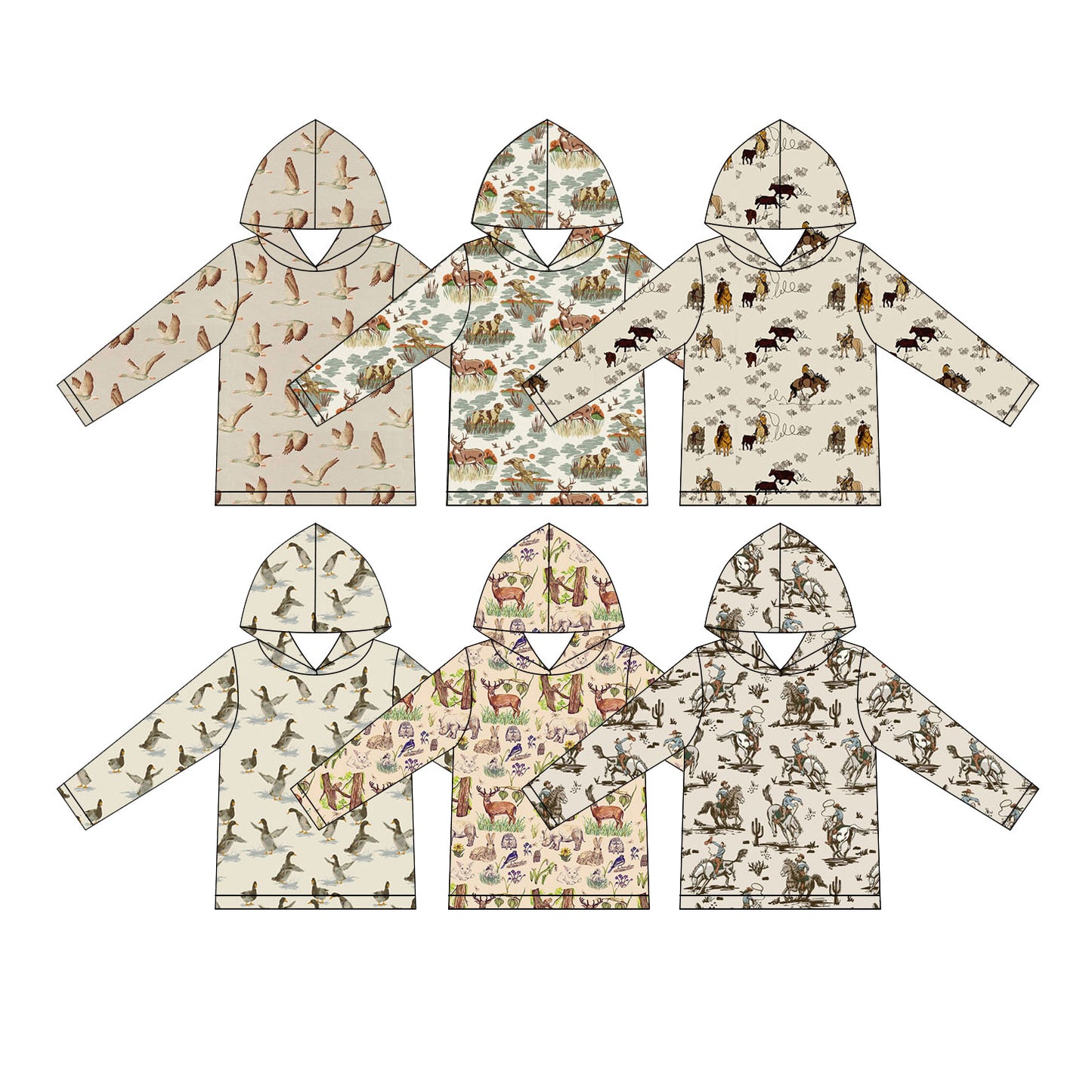 5.11 Pre order No Moq Baby Boys Long Sleeve Plaid Hunting Hoodies Top