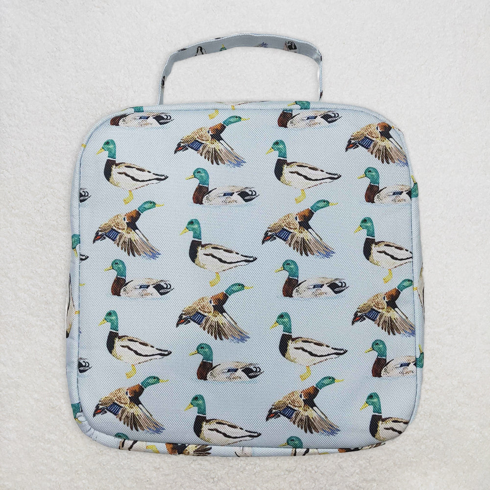 USA Shop (in stock)BA0276  Baby Bags Baby Kids Mallard Ducks Hunting Lunch Dinner Picnic Box Preorder