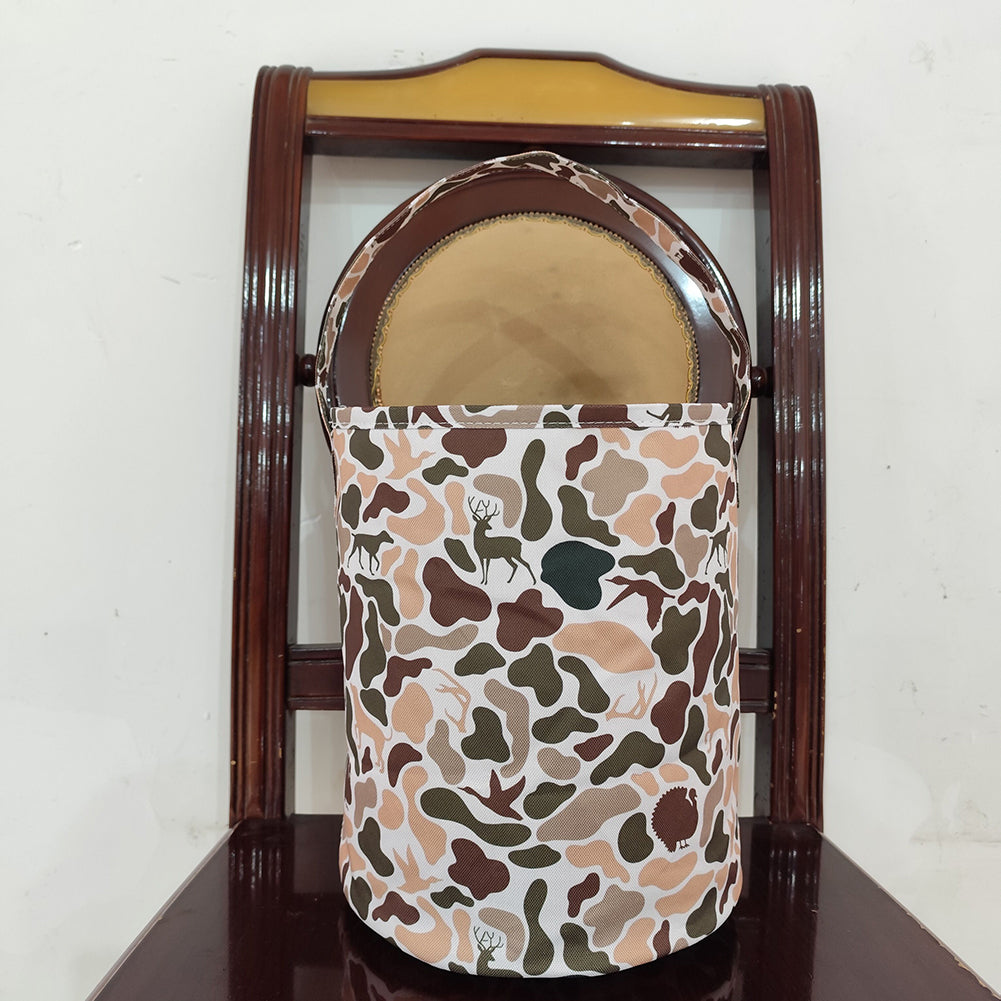 BA0289Camo Kids Hunting Basket Turkey Deer Dog Hunting Basket for Children