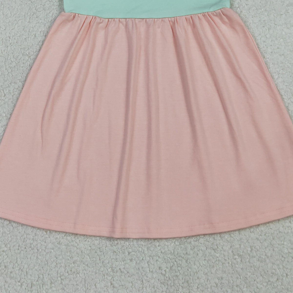 4.2 RTS NO MOQ （In stock）GSD3530 Flutter sleeves bow embroidery baby girls dresses