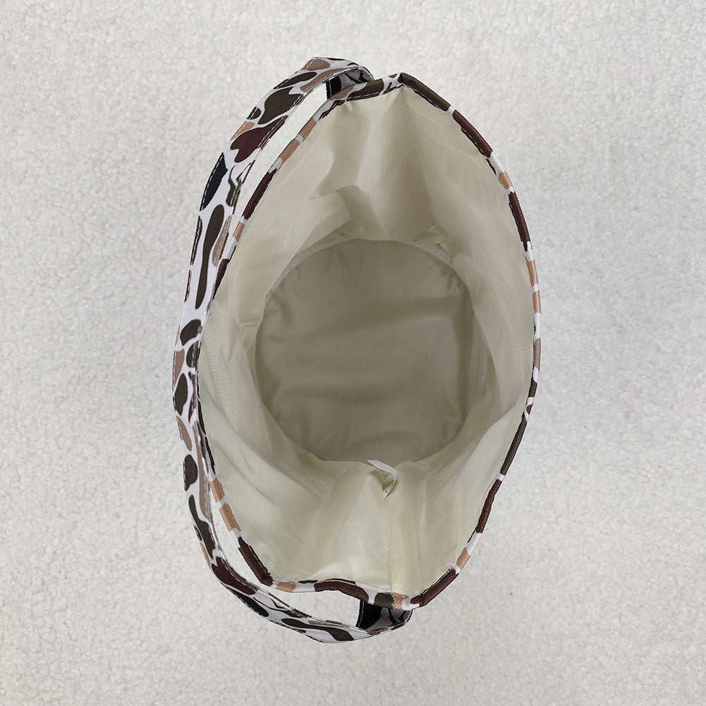 BA0289Camo Kids Hunting Basket Turkey Deer Dog Hunting Basket for Children