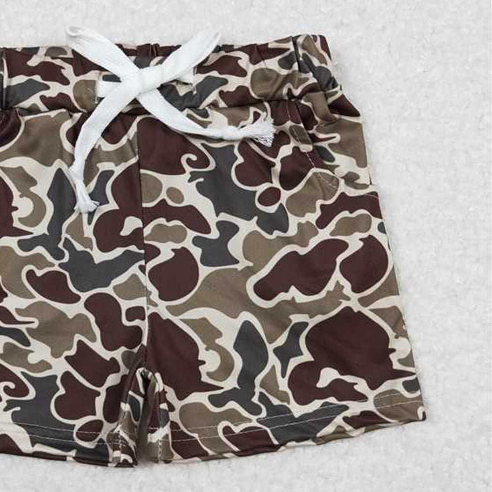 USA Shop (in stock)SS0202 8-9 Days By Air Arrived it Camo pockets kids boy summer shorts