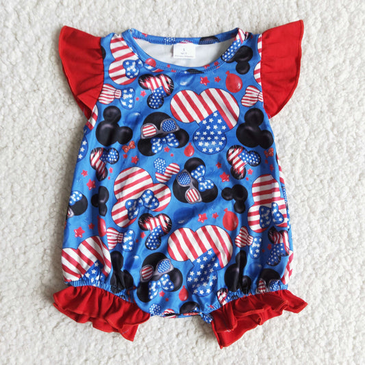 A12-3 Kids girls clothes flying sleeves top with romper promotion 2024.4.20 $5.5