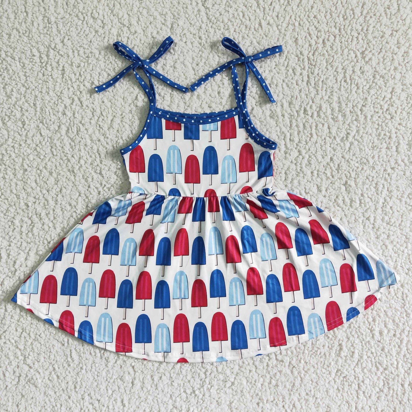 A16-15  Kids girls clothes sling top woven  dress -promotion 2024.5.25  $5.5