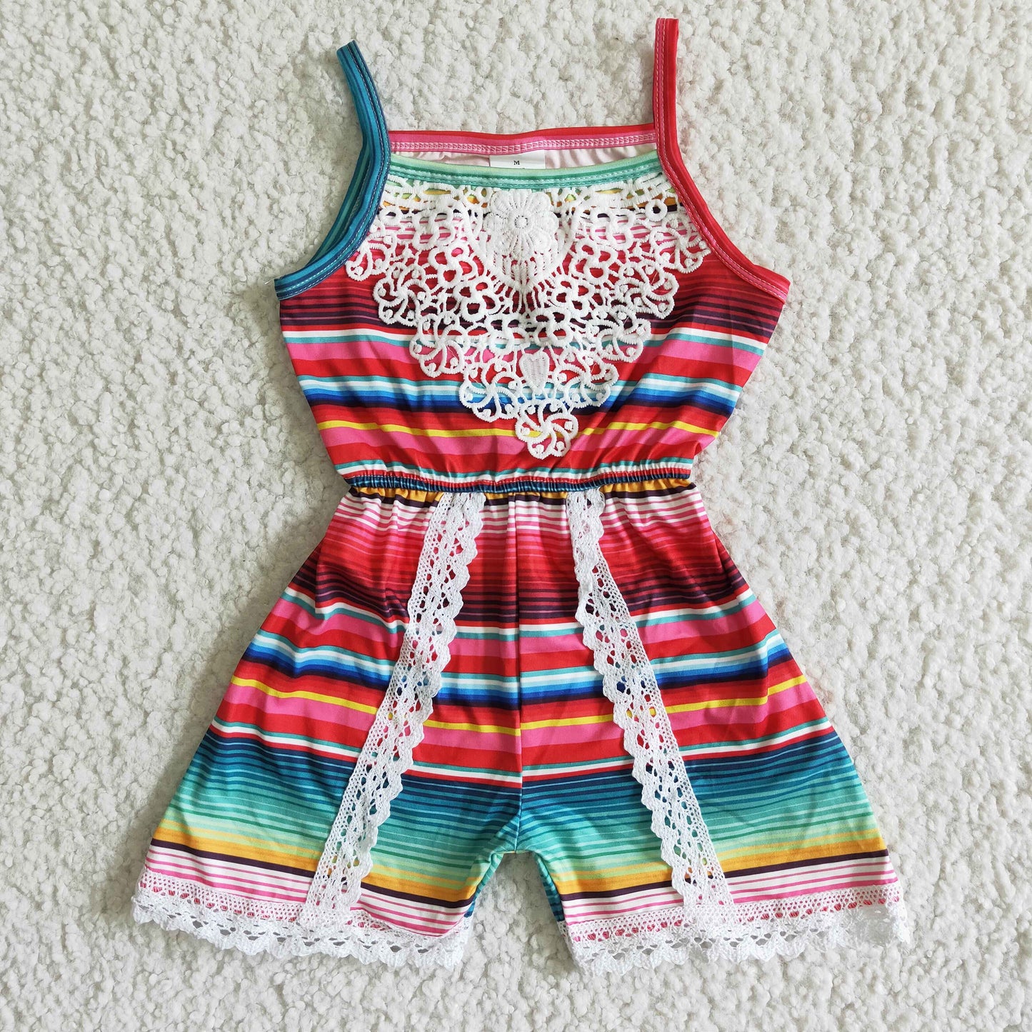 A7-1 Kids girls clothes sling top with jumpsuit promotion 2024.4.5 $5.5