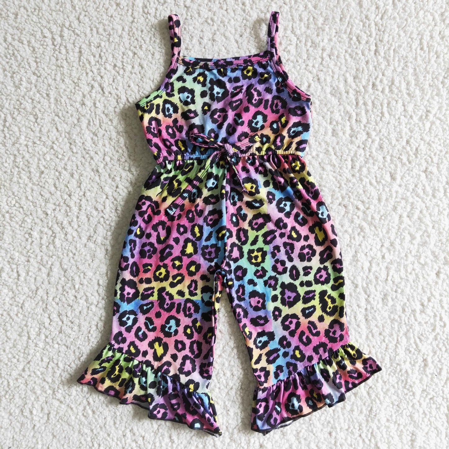 A7-3 Kids girls clothes sling top with jumpsuit promotion 2024.4.13 $5.5