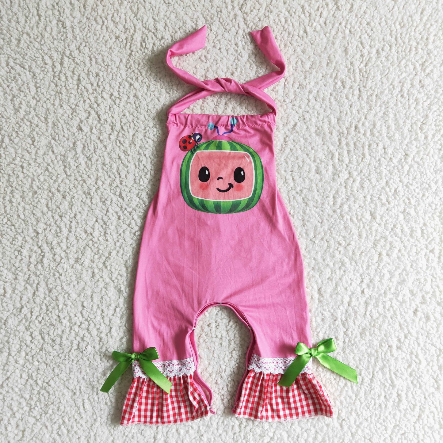 B10-30  Kids girls clothes sling top with romper-promotion 2024.4.5 $5.5