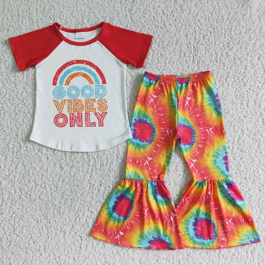 B14-15 Kids girls clothes short sleeve with shorts set-promotion 2024.5.03 $2.99