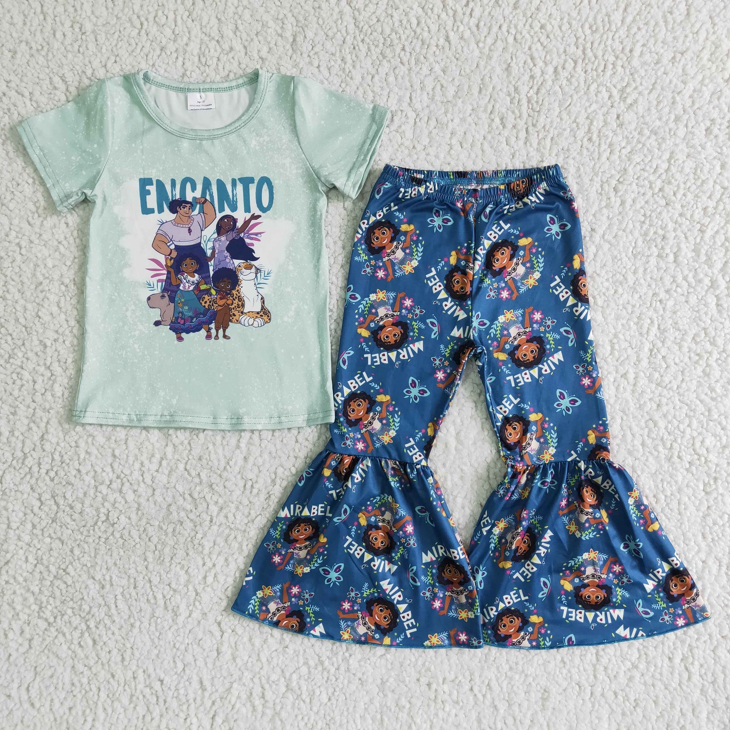 B16-28 Kids girls clothes short sleeve with pants set-promotion 2024.5.11 $2.99