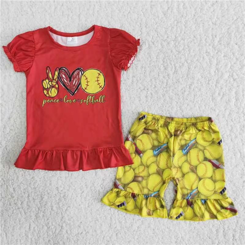 B4-24 Kids boys clothes short sleeve top with shorts set promotion 2024.3.09 $5.5