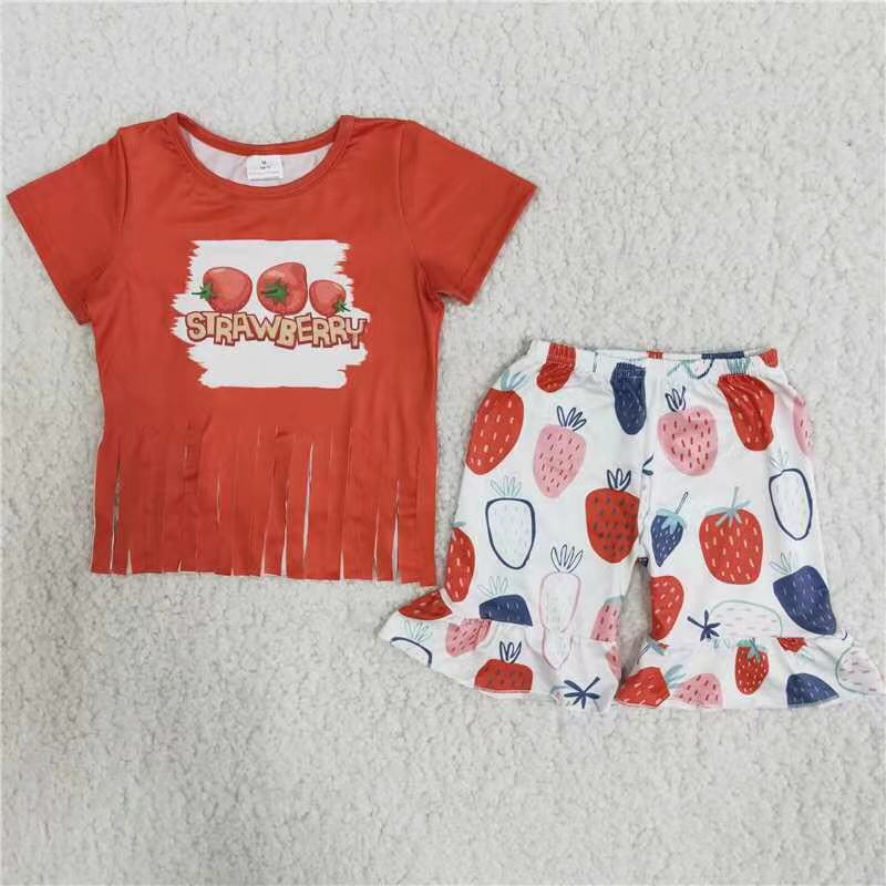 B5-4 Kids boys clothes short sleeve top with shorts set promotion 2024.3.09 $5.5