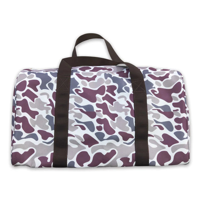 USA Warehouse (IN STOCK) Sibling Ruffle Floral Print Gym Duffle Bags