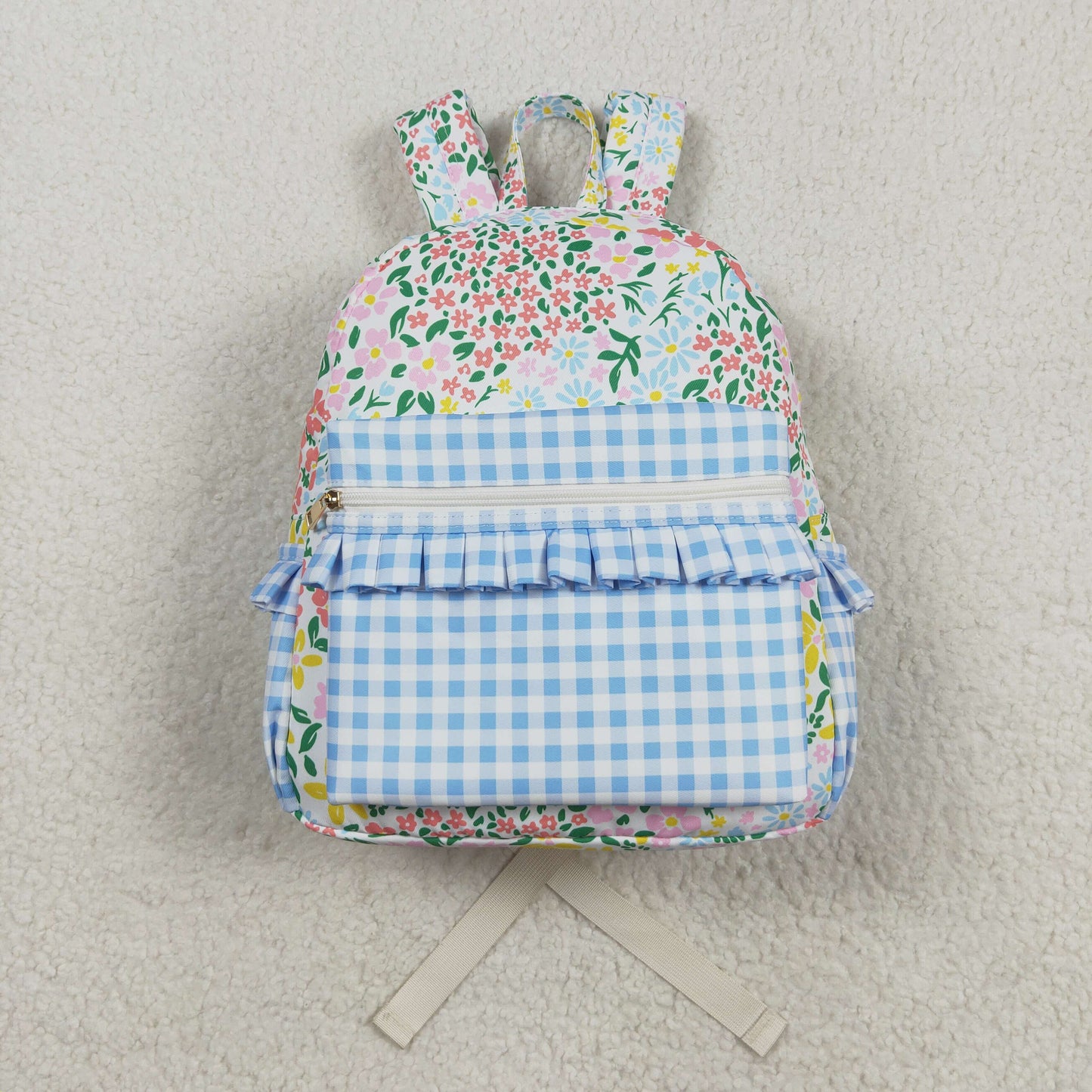 RTS NO MOQ （In stock）BA0097 Baby Bags Baby Girls Children Colorful Flowers Back Bags