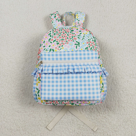 RTS NO MOQ （In stock）BA0097 Baby Bags Baby Girls Children Colorful Flowers Back Bags