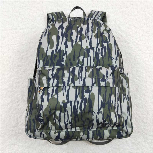 USA Warehouse (IN STOCK)BA0158 Olive Camo Kids Hunting Backpack for Boys And Girls with Adjustable Straps School Daypack for Children Outdoor Camping Travel