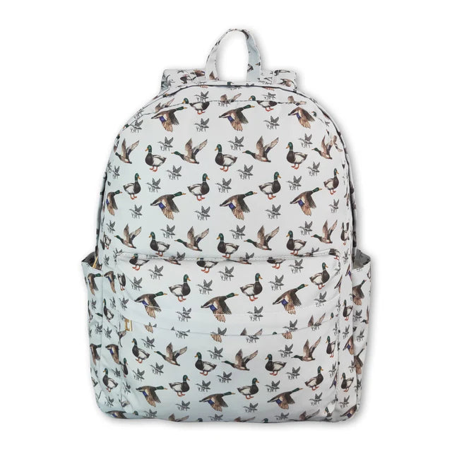 USA Warehouse (IN STOCK) Baby Kids Floral Print Adjustable Strap Lightweight Backpack Bags