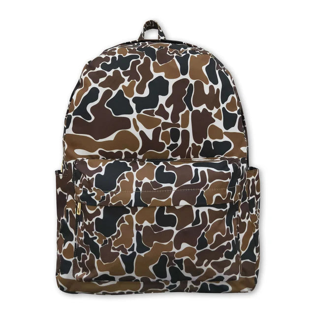USA Warehouse (IN STOCK) Baby Kids Boys Camo Print Backpack Back Bags