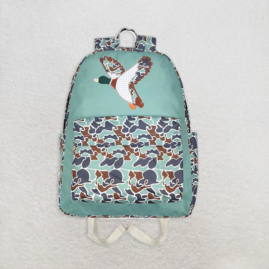 BA0259RTS NO MOQ Baby Bags Duck camo kids boys hunting backpack