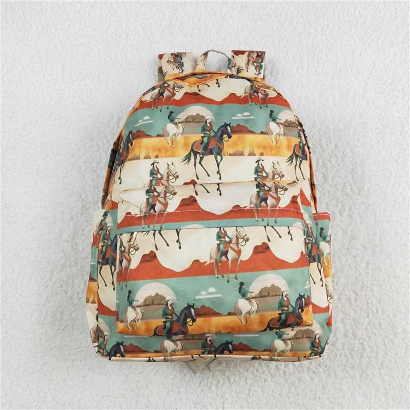 4.24 RTS NO MOQ Brown Horse Rodeo Western Duffel Bag - Leather Weekender Bag with Strap for Men And Women