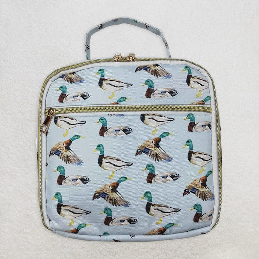 USA Shop (in stock)BA0276  Baby Bags Baby Kids Mallard Ducks Hunting Lunch Dinner Picnic Box Preorder