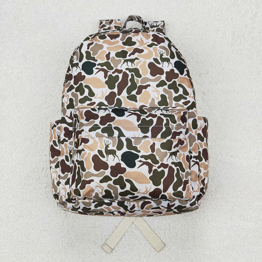 USA Shop (in stock)BA0288 RTS NO MOQ Camo turkey deer dog hunting kids backpack