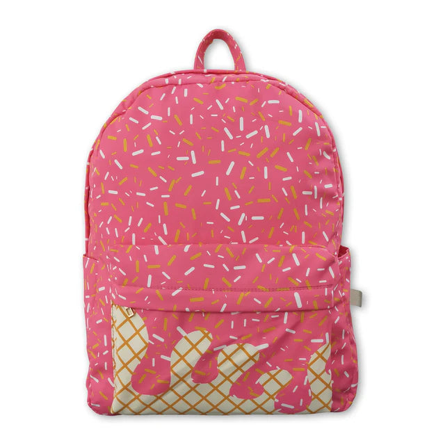 USA Warehouse (IN STOCK) Baby Kids Floral Print Adjustable Strap Lightweight Backpack Bags