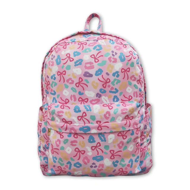 USA Warehouse (IN STOCK) Baby Kids Floral Print Adjustable Strap Lightweight Backpack Bags