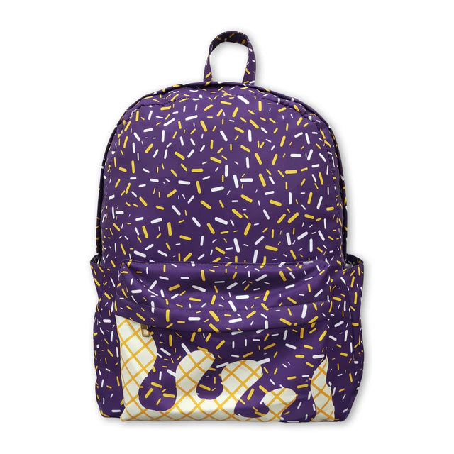 USA Warehouse (IN STOCK) Baby Kids Floral Print Adjustable Strap Lightweight Backpack Bags