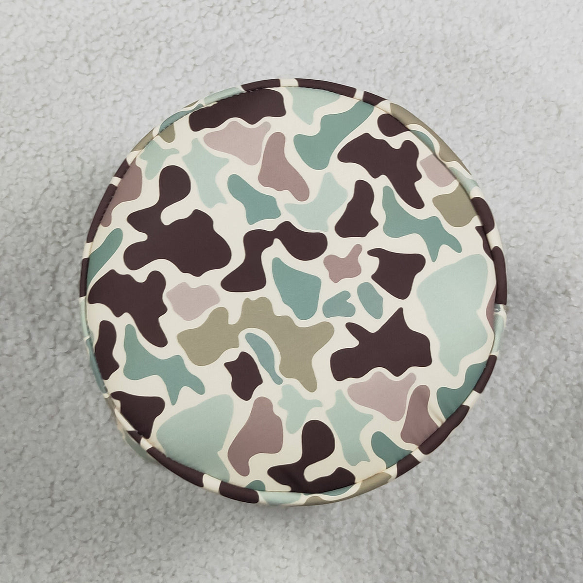 RTS NO MOQ （In stock ) BA0465 Embroidery Rabbits Baby Kids Camo Easter Gift Bucket Baskets Bags