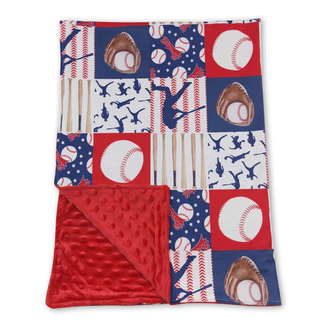 USA Warehouse (IN STOCK) Sibling Baby Kids Colorful Bows Flowers Print Blankets