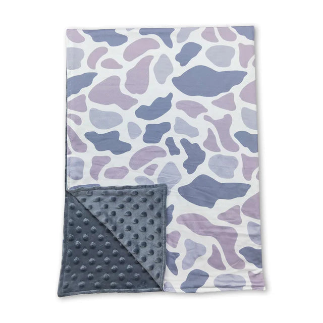 USA Warehouse (IN STOCK) Sibling Baby Kids Colorful Bows Flowers Print Blankets