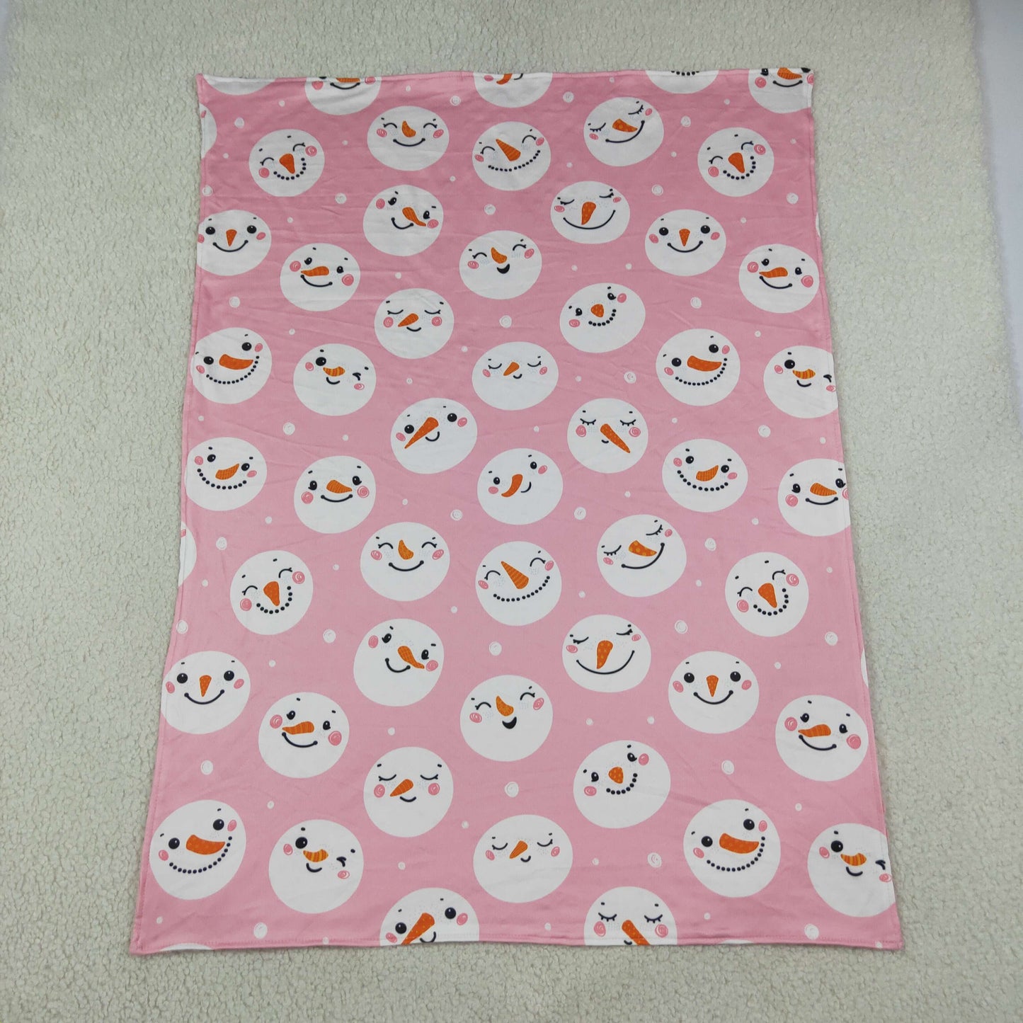 RTS NO MOQ （In stock）Blankets Blankets BL0265 Baby Kids Red Checked Santa Christmas Blanket