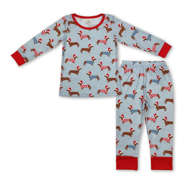 RTS Sibling Baby Kids Christmas  Top Pant Pajamas Clothes Sets