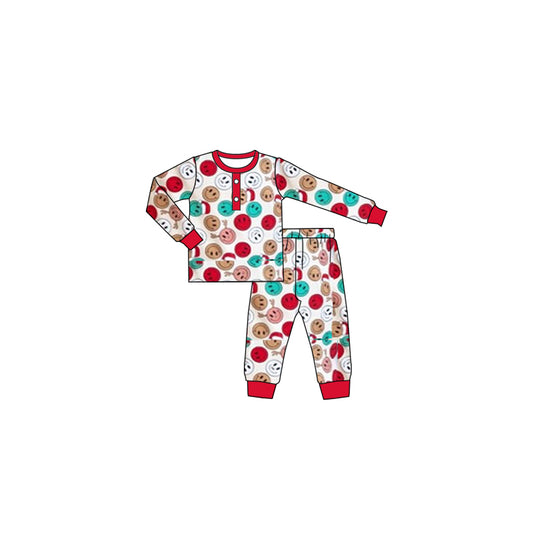 BLP0522  Pre-order baby boy clothes long sleeve top with trousers kids summer set