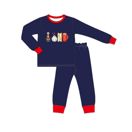 BLP0527  Pre-order baby boy clothes long sleeve top with trousers kids autumn set