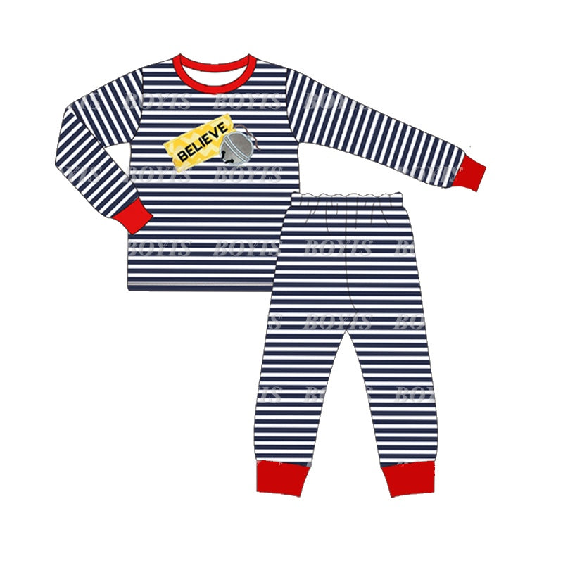 BLP0535  Pre-order baby boy clothes long sleeve top with trousers kids autumn set