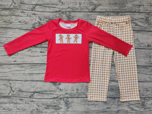 No moq BLP0552 Pre-order Size 3-6m to 7-8t baby boy clothes long sleeve top with trousers kids autumn set