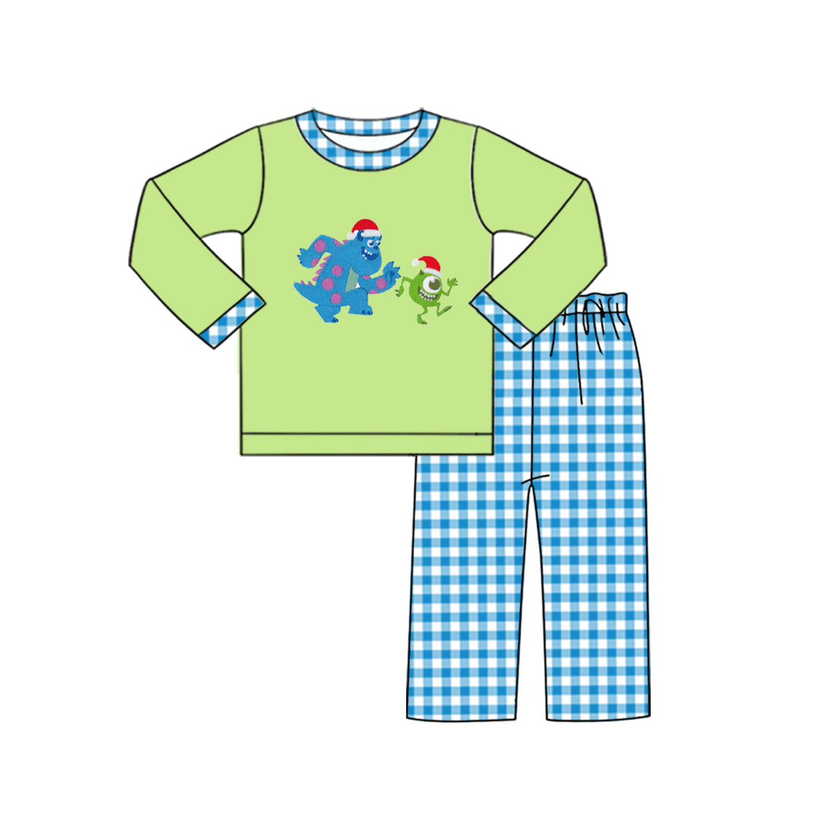 No moq BLP0602  Pre-order Size 3-6m to 7-8t baby boy clothes long sleeve top with trousers kids autumn set