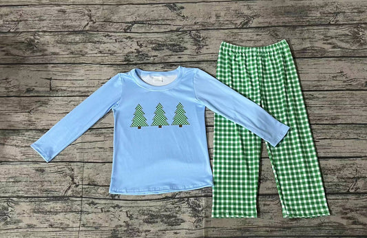 No moq BLP0659 Pre-order Size 3-6m to 7-8t baby boy clothes long sleeve top with trousers kids autumn set