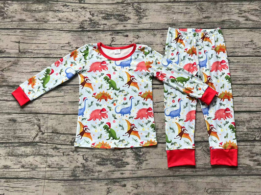 No moq BLP0664 Pre-order Size 3-6m to 7-8t baby boy clothes long sleeve top with trousers kids autumn set