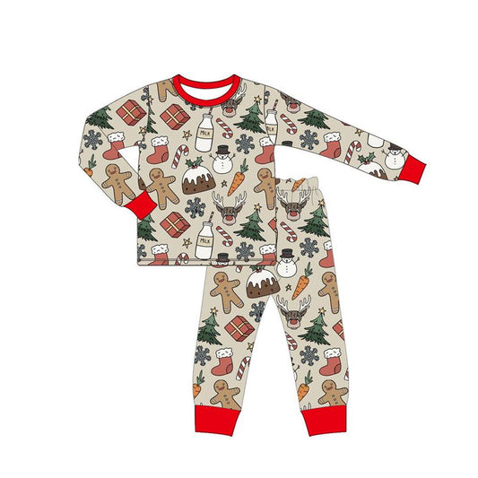 No moq BLP0671 Pre-order Size 3-6m to 7-8t baby boy clothes long sleeve top with trousers kids autumn set