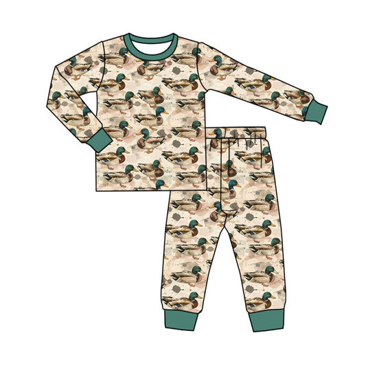 No moq BLP0683 Pre-order Size 3-6m to 7-8t baby boy clothes long sleeve top with trousers kids autumn set